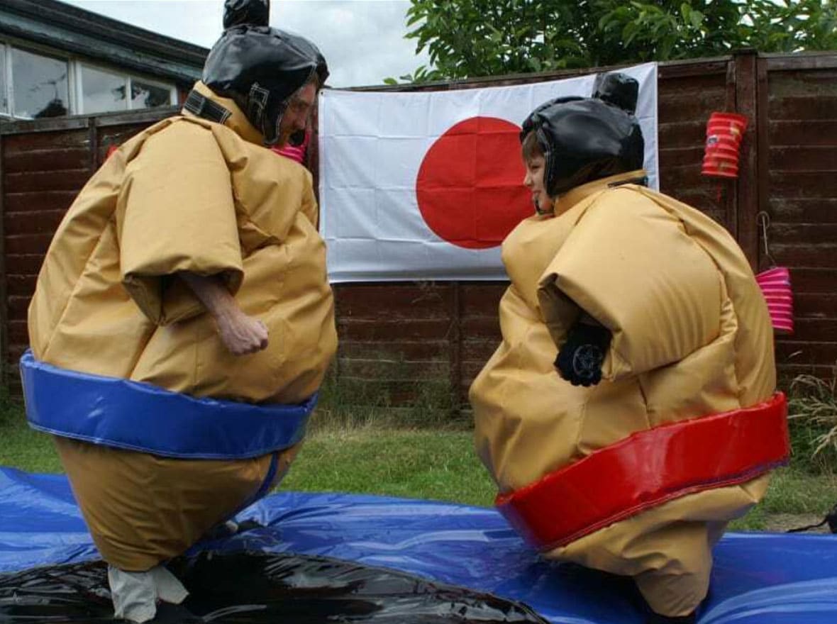 Sumo Suit Hire Bournemouth Wrestling Arena Dorset